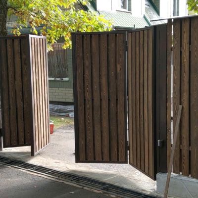 Купите и Закажите Ворота Гармошка: Лучшая Цена от 48129 руб, Установка под Ключ и Доставка в Лянторе и по Области
