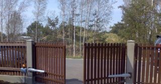 Купить распашные ворота из штакетника Лянтор, цена от 2794 руб.