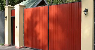 Купить ворота из профнастила Лянтор, цена от 4165 руб.